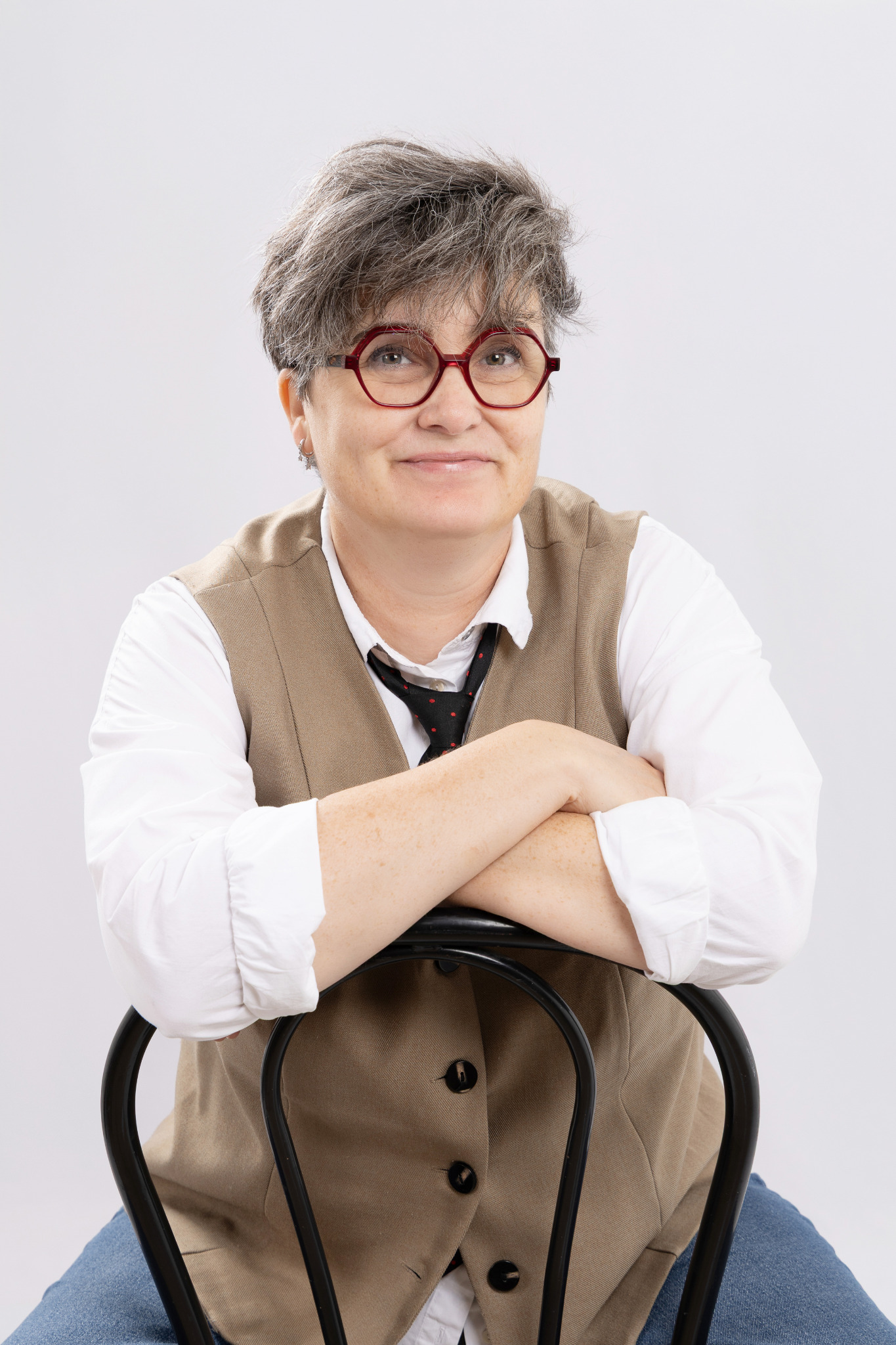 Portrait de Lydie, fondatrice de L’École Buissonnière